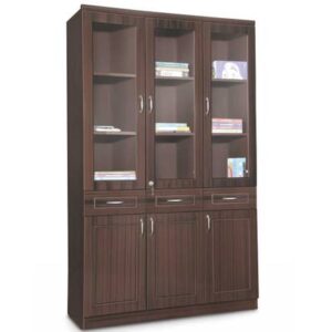 (SMARTWOOD) Book Case 3 Door