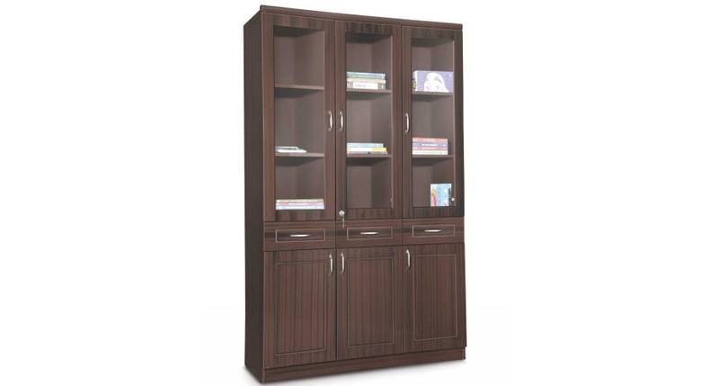 (SMARTWOOD) Book Case 3 Door