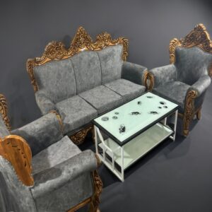 (SMARTWOOD)  King Sofa (3 + 1 + 1)