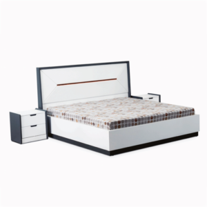 (ALDER) Riviera Grey King Bed