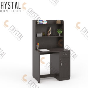 (CRYSTAL) Study Table With Rack