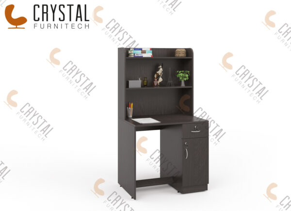 (CRYSTAL) Study Table With Rack – samrat-furniture.com