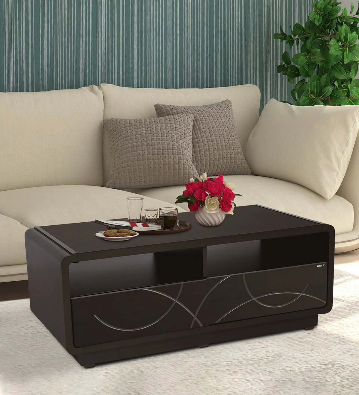 (ZORIN) Quardra Coffee Table