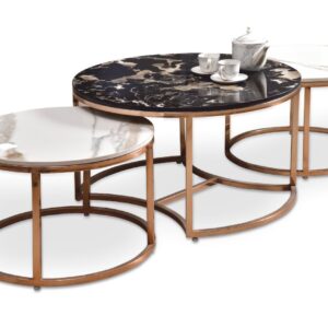 (SMARTWOOD) Nesting (Set Of 3) Center Table