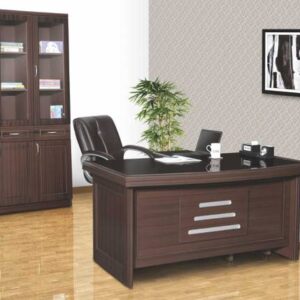 (SMARTWOOD) Office Table 02 With Side Runner