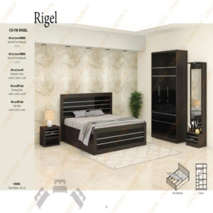 (CRYSTAL) Rigel Bed With New Hydraulic